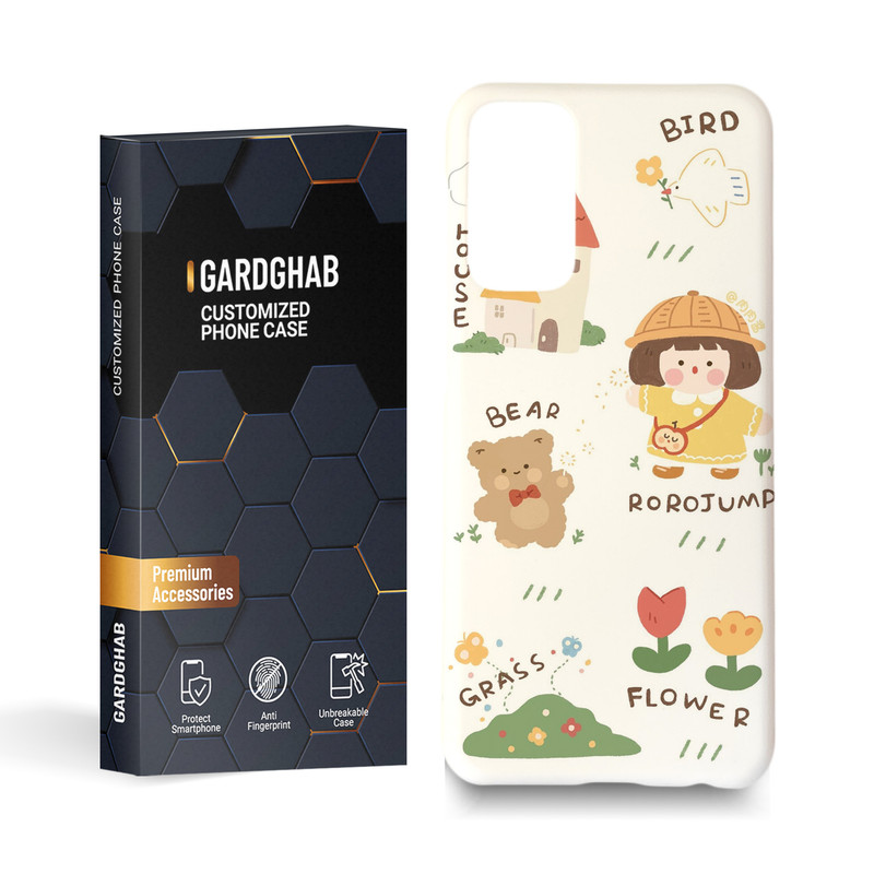 کاور گارد قاب مدل دخترانه مناسب برای گوشی موبایل سامسونگ Galaxy M23