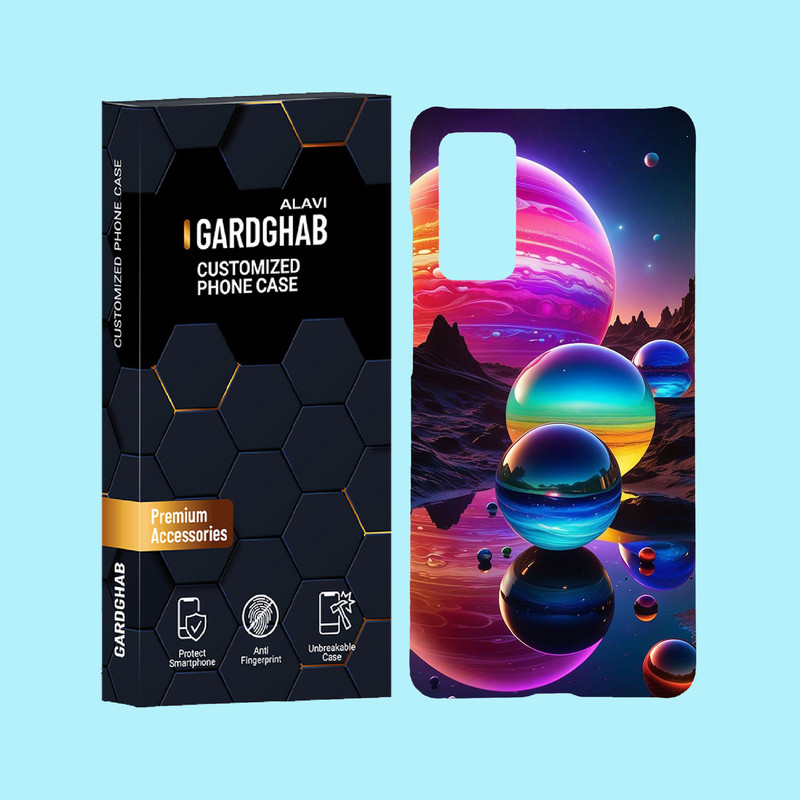 کاور گارد قاب علوی مدل هنری مناسب برای گوشی موبایل سامسونگ Galaxy S20 FE