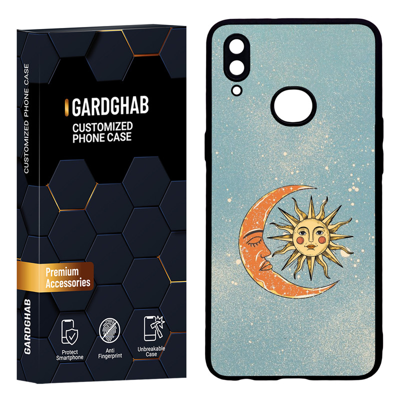 کاور گارد قاب مدل دور ژله ای هنری مناسب برای گوشی موبایل سامسونگ Galaxy A10s