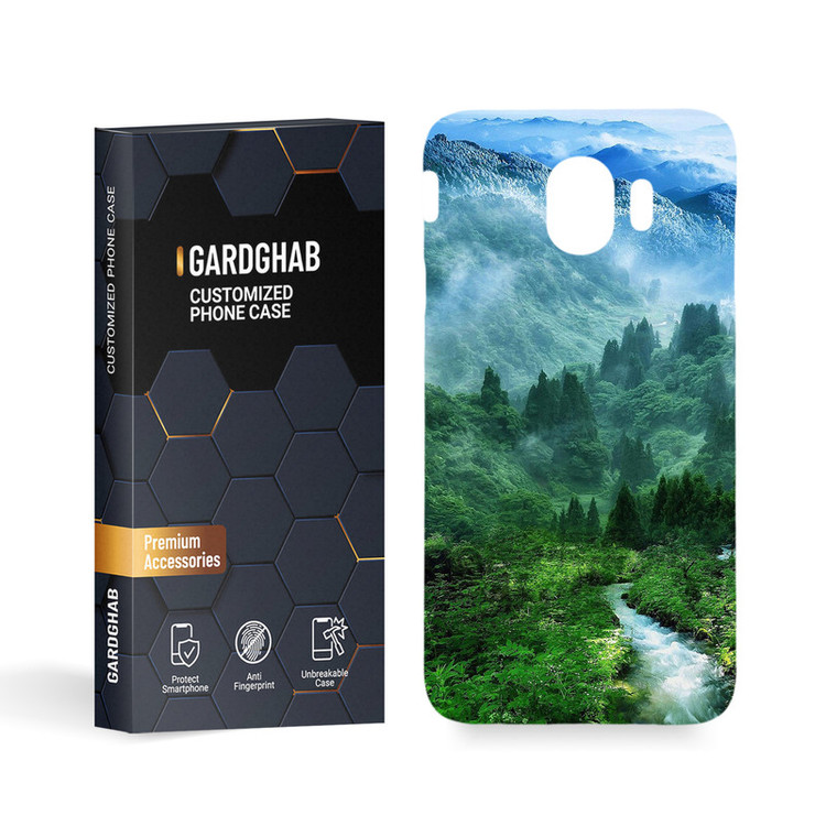 کاور گارد قاب مدل طبیعت مناسب برای گوشی موبایل سامسونگ Galaxy J4 2018