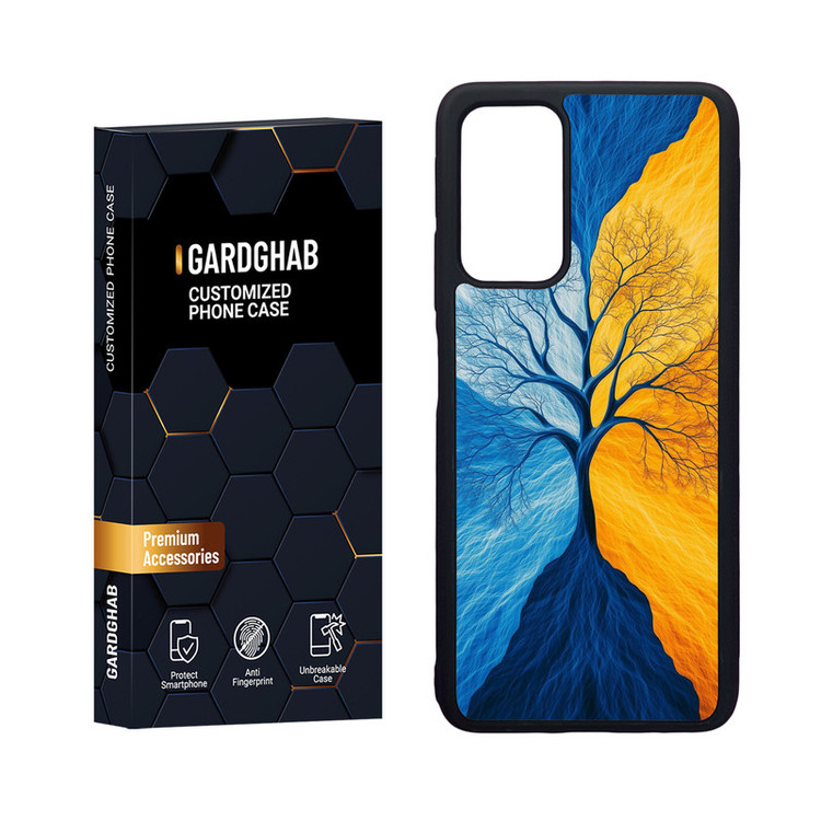 کاور گارد قاب مدل دورژله ای هنری مناسب برای گوشی موبایل شیائومی Poco M4 Pro 5G / Redmi Note 11S 5G