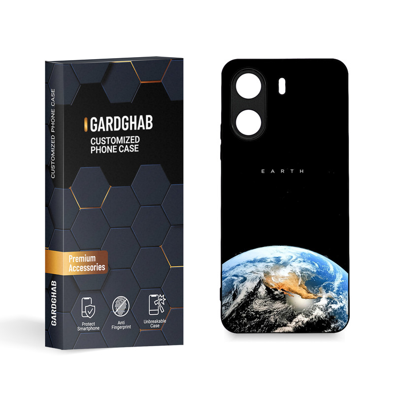 کاور گارد قاب مدل دورژله ای کهکشان مناسب برای گوشی موبایل شیائومی  Poco C65 / Redmi 13c