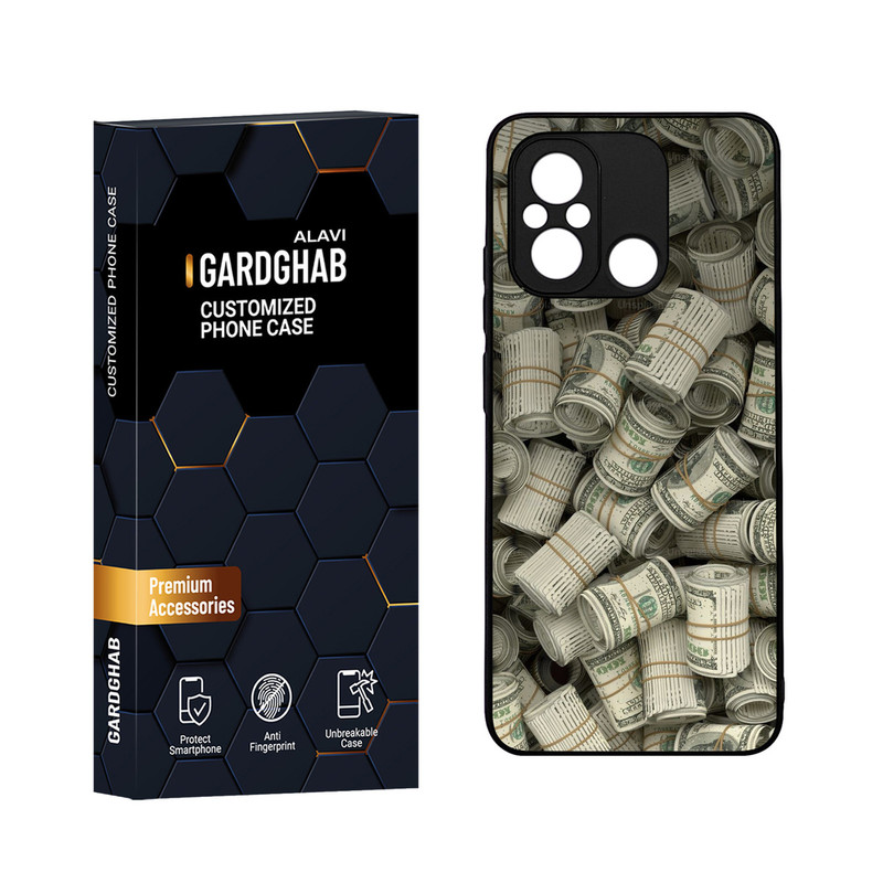 کاور گارد قاب مدل دورژله ای پسرانه مناسب برای گوشی موبایل شیائومی Poco C55 / Redmi 12c