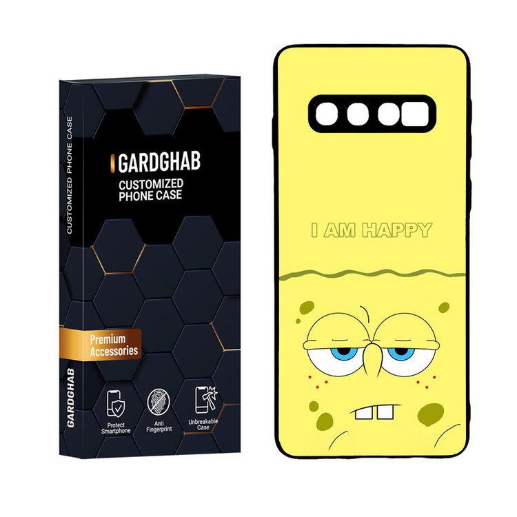 کاور گارد قاب مدل پشت گلس فانتزی مناسب برای گوشی موبایل سامسونگ Galaxy S10