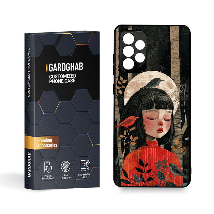 کاور گارد قاب مدل دخترانه مناسب برای گوشی موبایل سامسونگ Galaxy A72