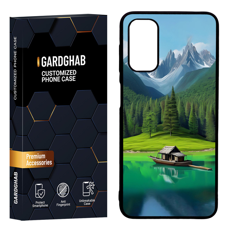 کاور گارد قاب مدل دور ژله ای هنری مناسب برای گوشی موبایل سامسونگ Galaxy A13 5G / A04s