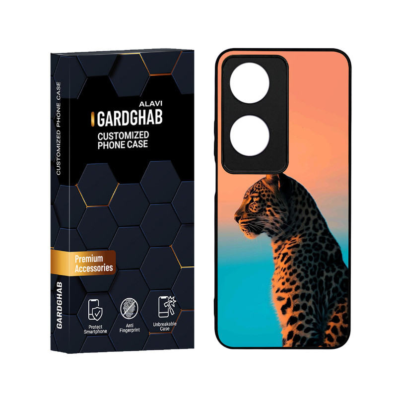کاور گارد قاب علوی مدل دور ژله ای حیوانات مناسب برای گوشی موبایل آنر X7B 4G