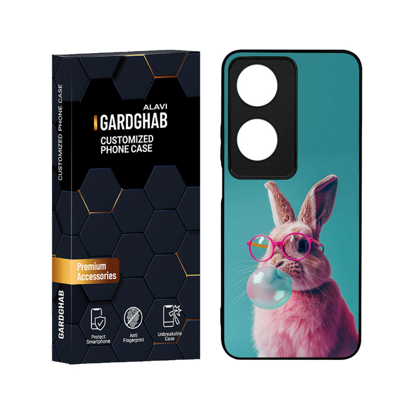 کاور گارد قاب علوی مدل دور ژله ای فانتزی مناسب برای گوشی موبایل آنر X7B 4G