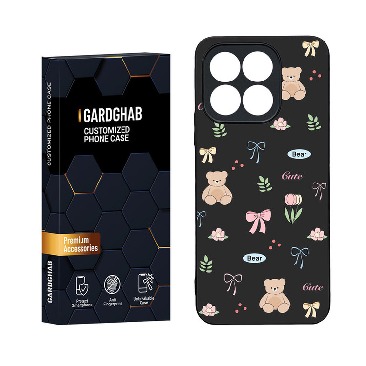 کاور گارد قاب مدل دور ژله ای فانتزی مناسب برای گوشی موبایل آنر Honor X8b 4G