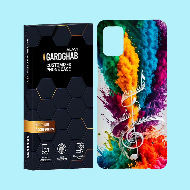 کاور گارد قاب علوی مدل ساز و موزیک مناسب برای گوشی موبایل سامسونگ Galaxy A31