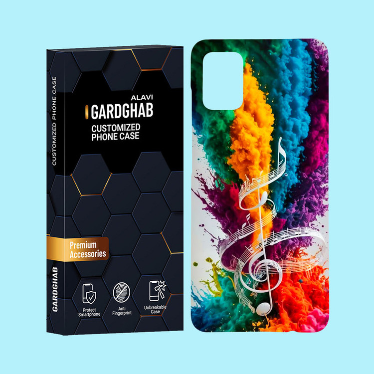 کاور گارد قاب علوی مدل ساز و موزیک مناسب برای گوشی موبایل سامسونگ Galaxy A31