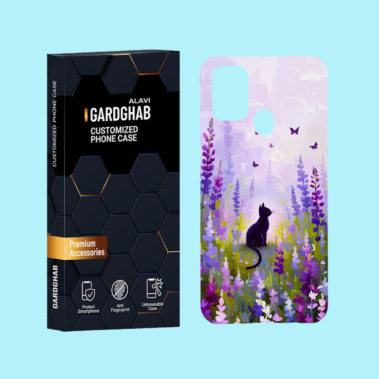 کاور گارد قاب علوی مدل هنری مناسب برای گوشی موبایل سامسونگ Galaxy M31