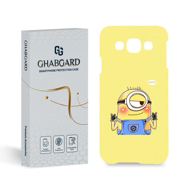 کاور قاب گارد مدل مینیون مناسب برای گوشی موبایل سامسونگ Galaxy E5