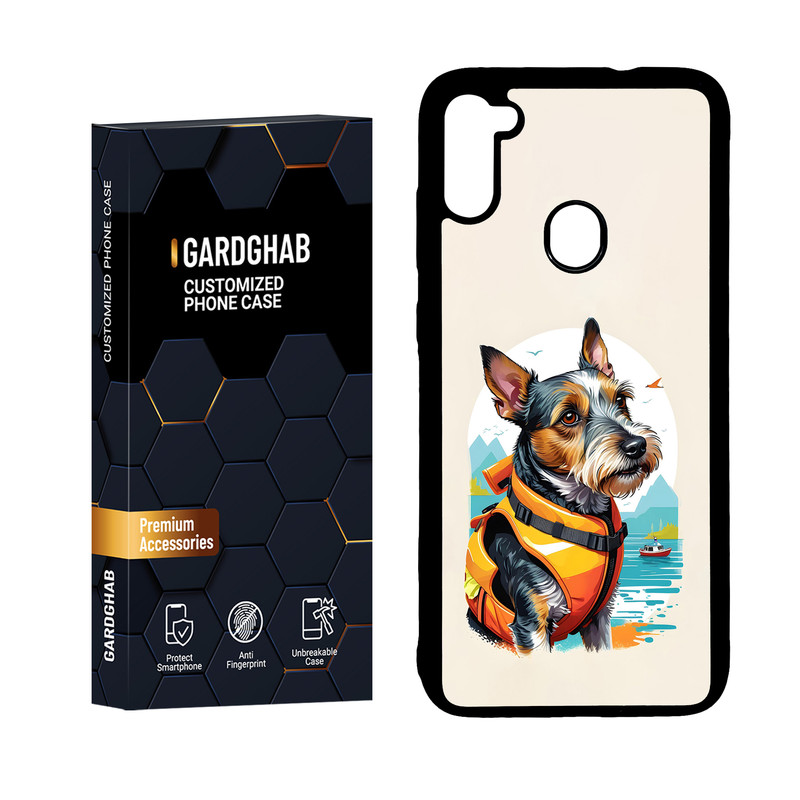 کاور گارد قاب مدل دور ژله ای هنری مناسب برای گوشی موبایل سامسونگ Galaxy A11 / M11