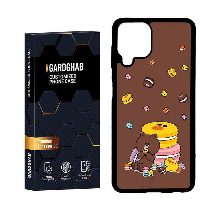 کاور گارد قاب مدل پشت گلس فانتزی مناسب برای گوشی موبایل سامسونگ Galaxy A22 4G