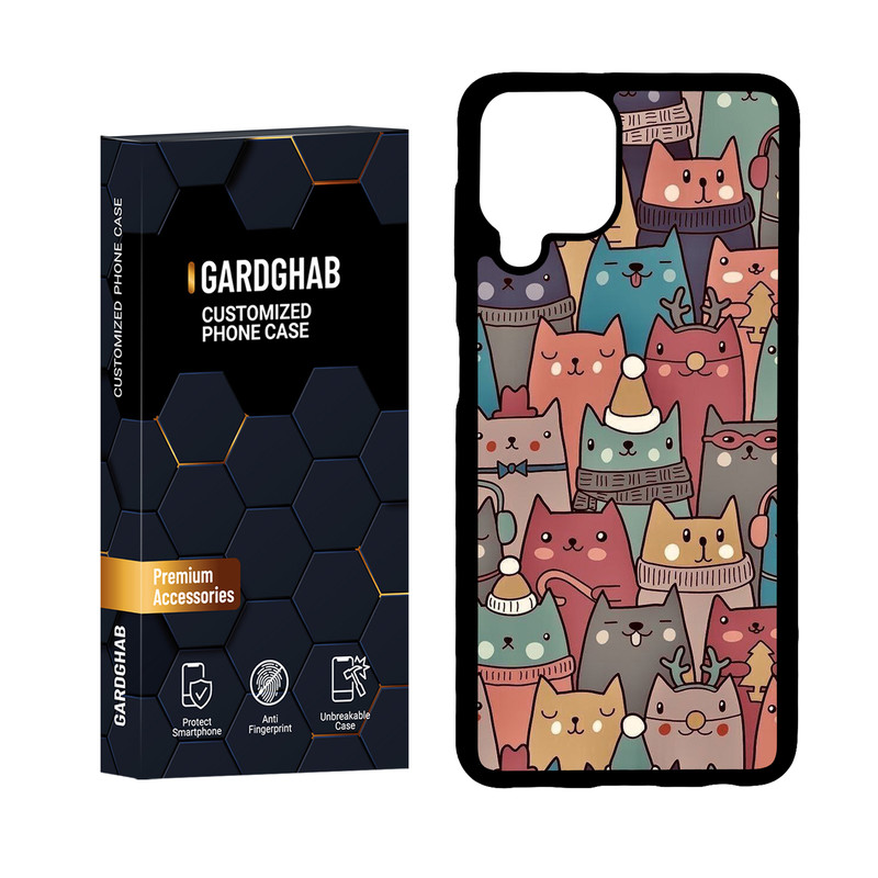 کاور گارد قاب مدل دورژله ای فانتزی مناسب برای گوشی موبایل سامسونگ Galaxy A22 4G