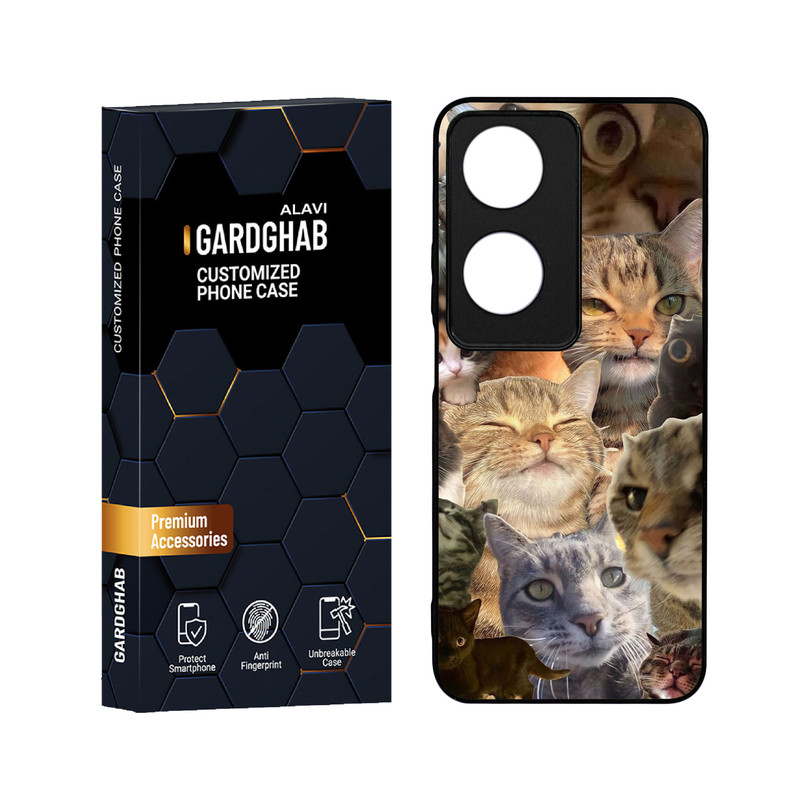 کاور گارد قاب علوی مدل دور ژله ای حیوانات مناسب برای گوشی موبایل آنر X7B 4G