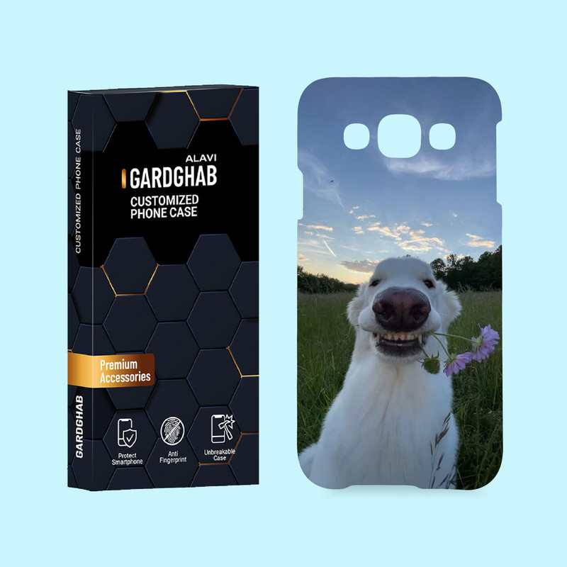 کاور گارد قاب علوی مدل حیوانات مناسب برای گوشی موبایل سامسونگ Galaxy E5 2015