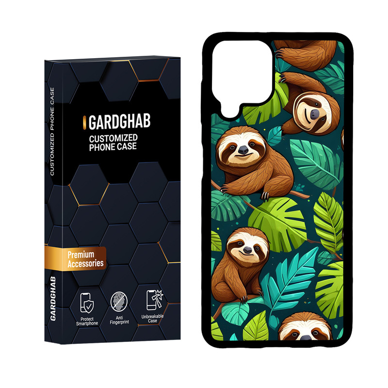 کاور گارد قاب مدل دورژله ای هنری مناسب برای گوشی موبایل سامسونگ Galaxy A22 4G