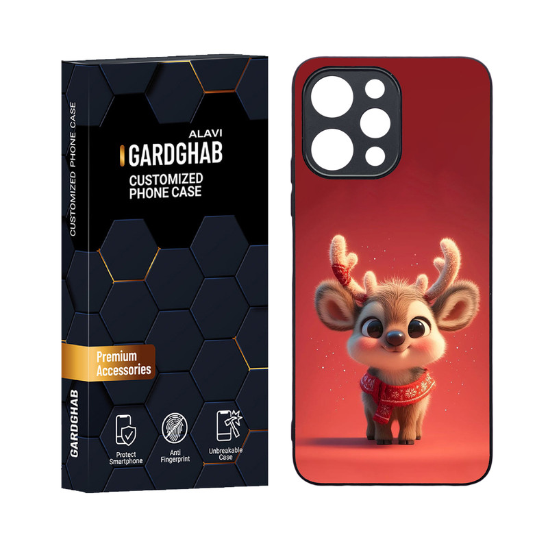 کاور گارد قاب علوی مدل دورژله ای کارتنی و انیمه مناسب برای گوشی موبایل شیائومی Poco M6 pro 5G