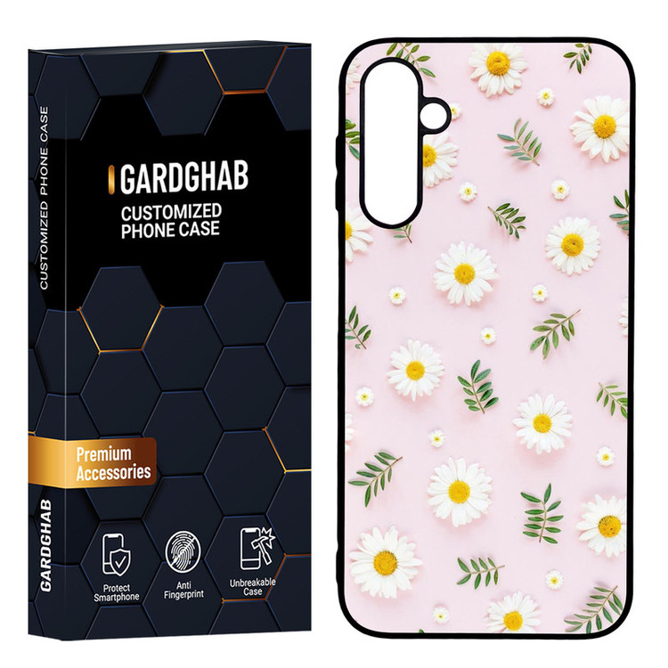 کاور گارد قاب مدل پشت گلس برگ مناسب برای گوشی موبایل سامسونگ Galaxy A24