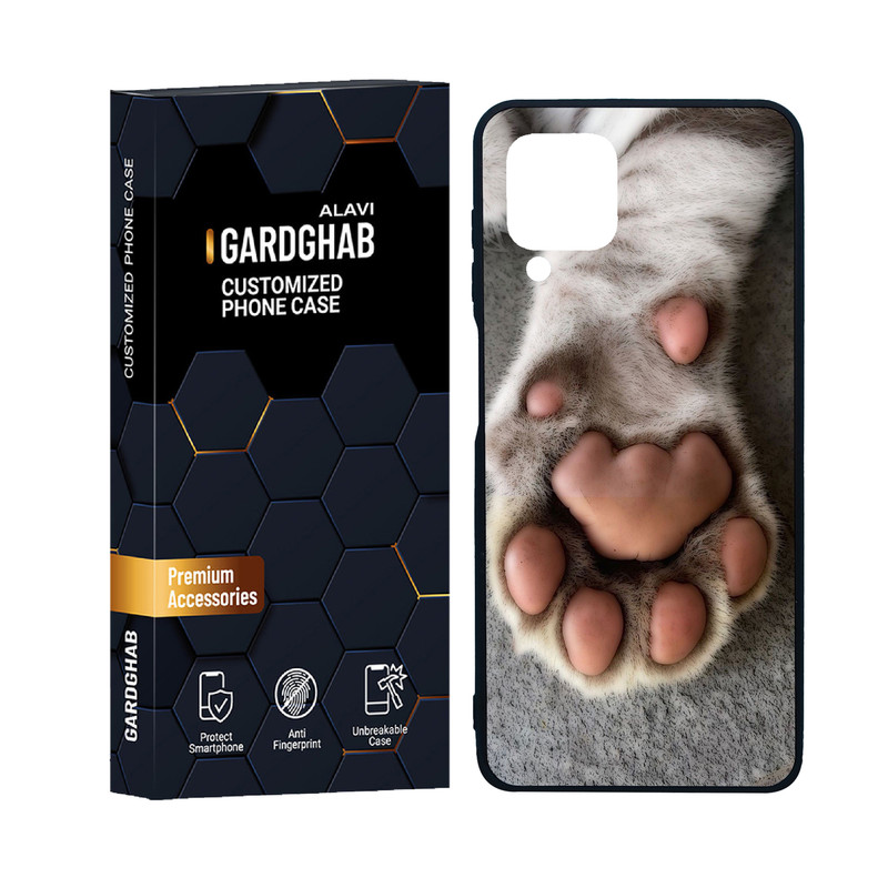 کاور گارد قاب علوی مدل دور ژله ای هنری مناسب برای گوشی موبایل سامسونگ Galaxy M22 4G
