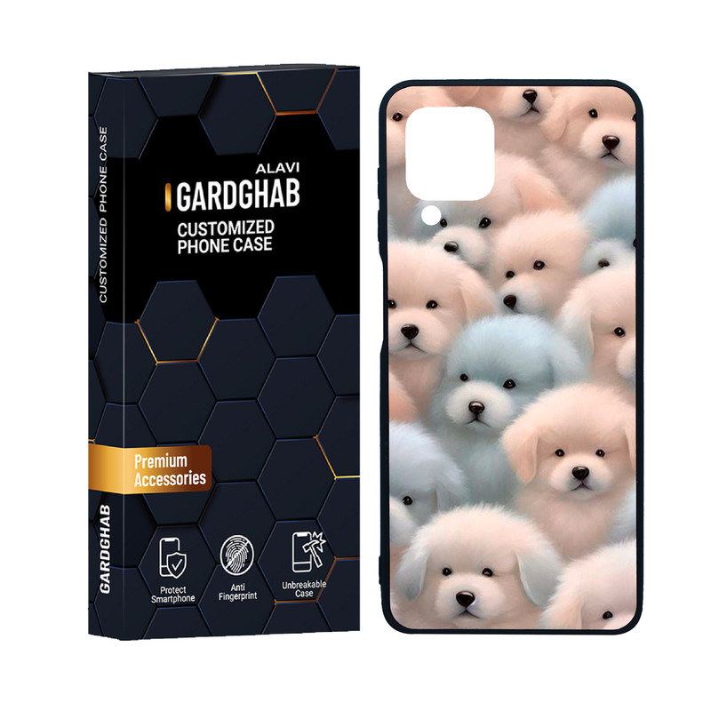 کاور گارد قاب علوی مدل دور ژله ای فانتزی مناسب برای گوشی موبایل سامسونگ Galaxy M22 4G