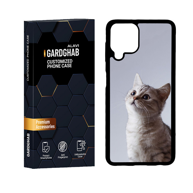 کاور گارد قاب علوی دورژله ای مدل حیوانات مناسب برای گوشی موبایل سامسونگ Galaxy A22 4G