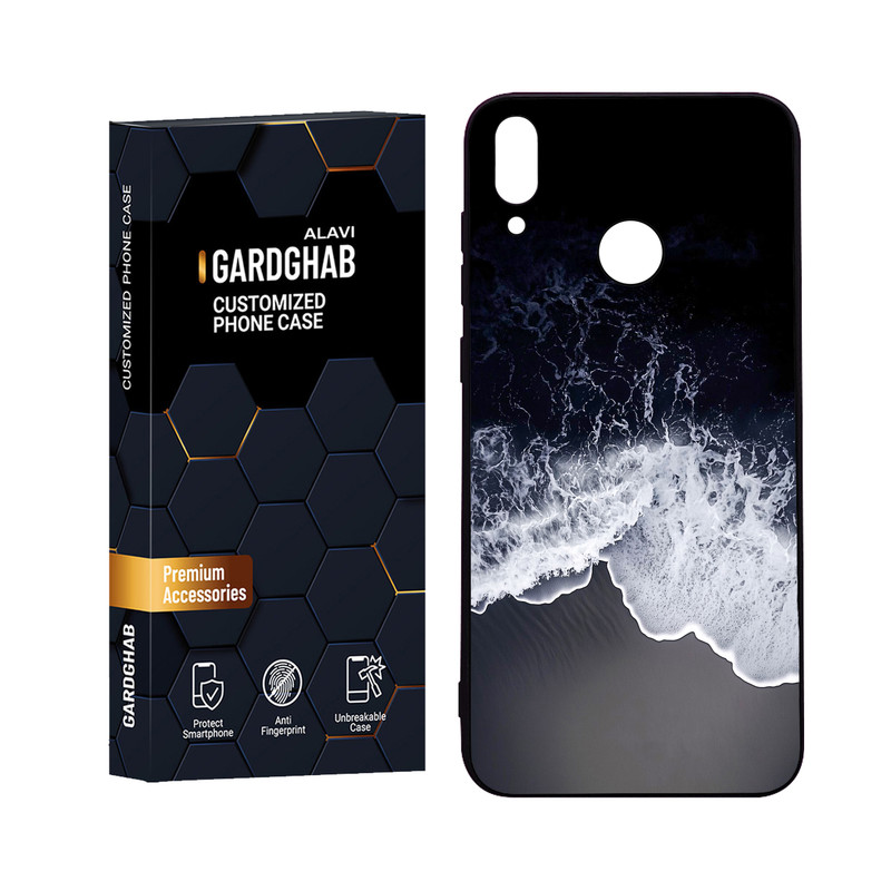 کاور گارد قاب علوی مدل Glass مناسب برای گوشی موبایل آنر 8C