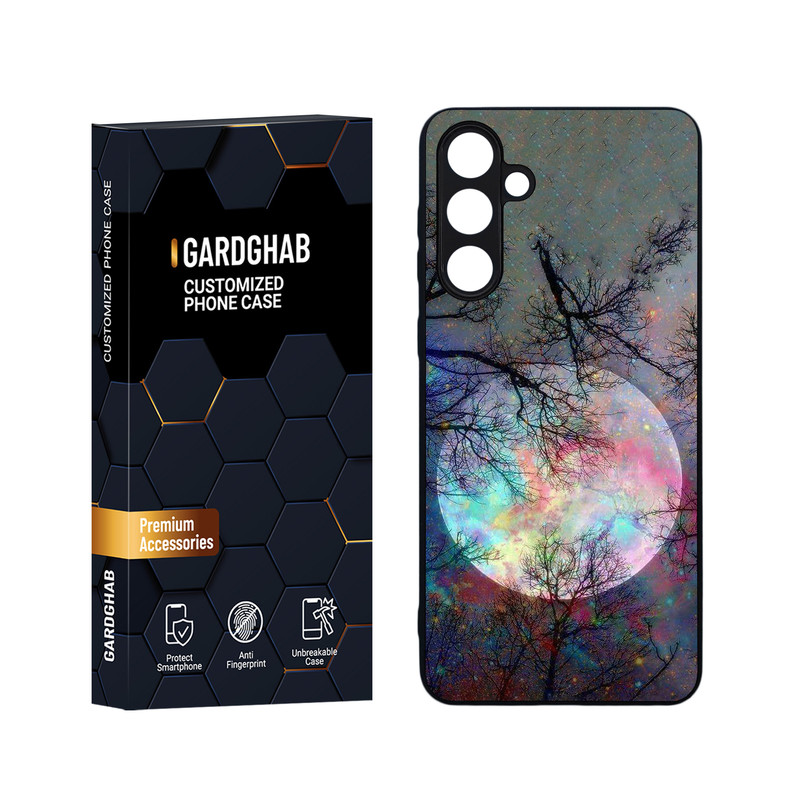 کاور گارد قاب مدل کهکشان مناسب برای گوشی موبایل سامسونگ Galaxy M55 5G