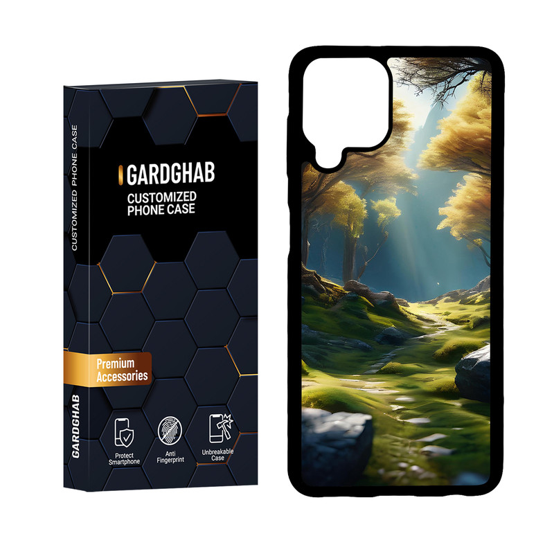 کاور گارد قاب مدل دورژله ای هنری مناسب برای گوشی موبایل سامسونگ Galaxy A22 4G