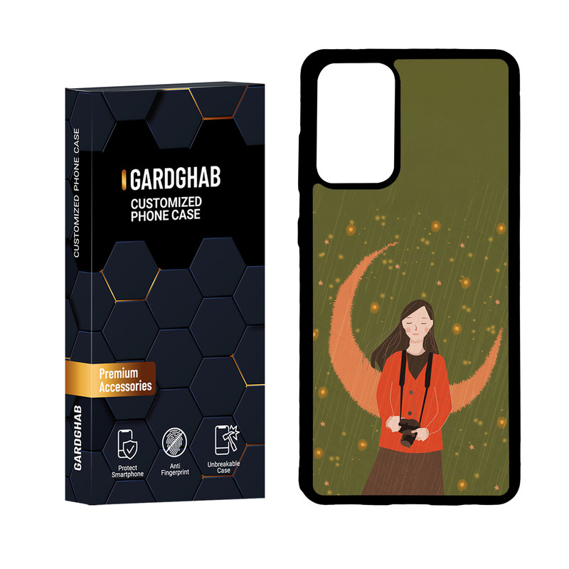 کاور گارد قاب مدل دور ژله ای دخترانه مناسب برای گوشی موبایل سامسونگ Galaxy A72