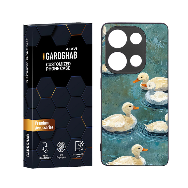 کاور گارد قاب علوی مدل دور ژله ای مناسب برای گوشی موبایل شیائومی Poco M6 Pro 4G
