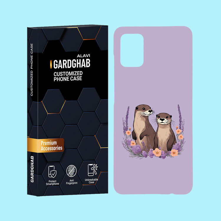 کاور گارد قاب علوی مدل حیوانات مناسب برای گوشی موبایل سامسونگ Galaxy A51 4G