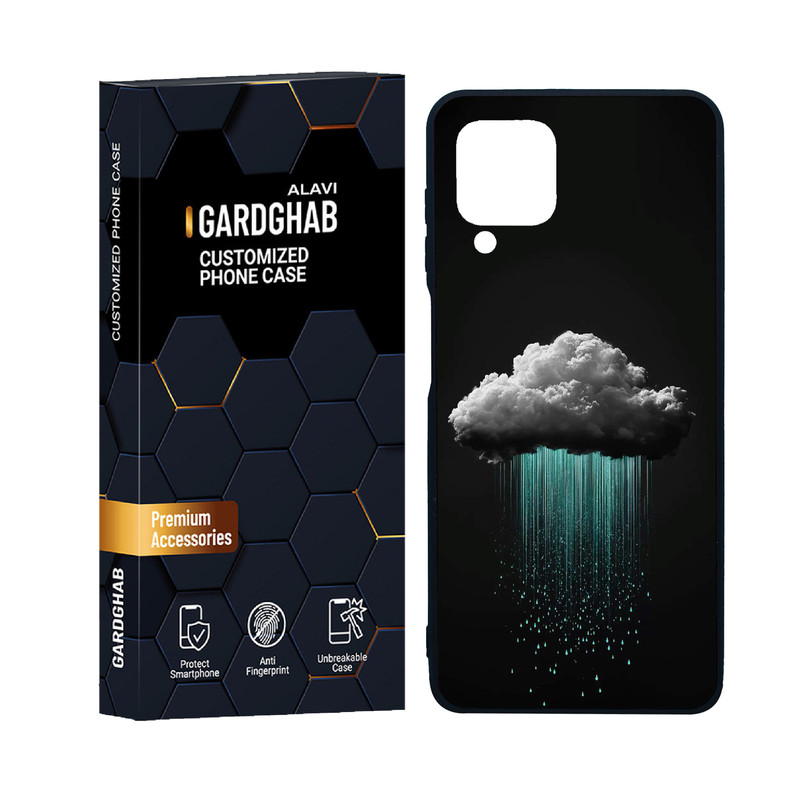 کاور گارد قاب علوی مدل دور ژله ای هنری مناسب برای گوشی موبایل سامسونگ Galaxy M22 4G