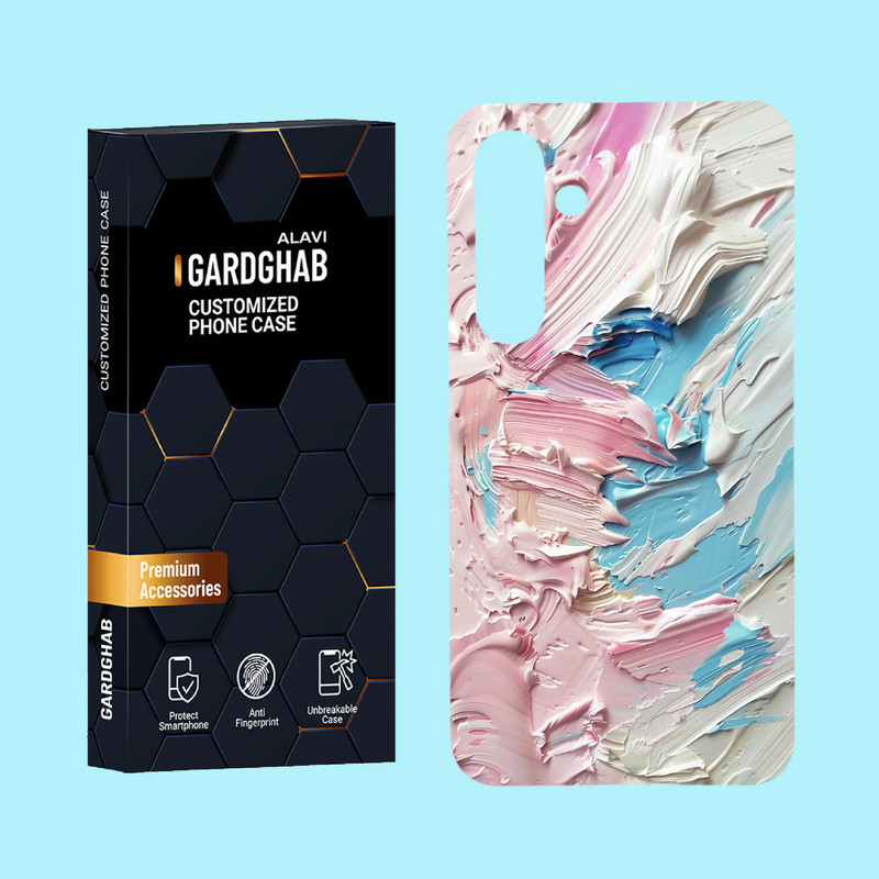 کاور گارد قاب علوی مدل هنری مناسب برای گوشی موبایل سامسونگ Galaxy S24 Plus