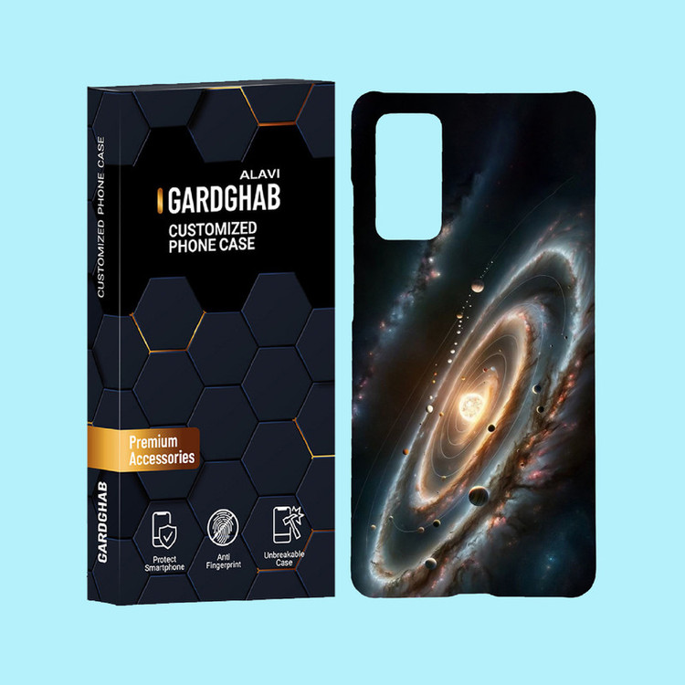 کاور گارد قاب علوی مدل کهکشان مناسب برای گوشی موبایل سامسونگ Galaxy S20 FE