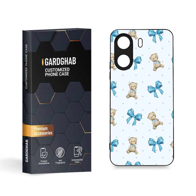 کاور گارد قاب مدل دورژله ای فانتزی مناسب برای گوشی موبایل شیائومی  Poco C65 / Redmi 13c