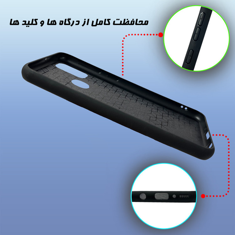 کاور گارد قاب علوی مدل Glass مناسب برای گوشی موبایل سامسونگ Galaxy M21