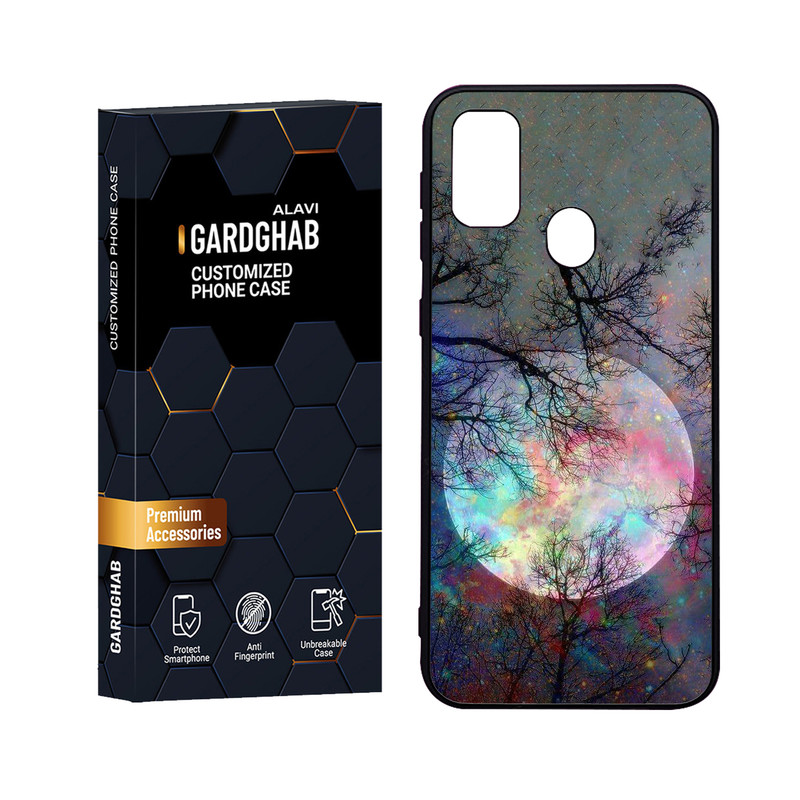 کاور گارد قاب علوی مدل Glass مناسب برای گوشی موبایل سامسونگ Galaxy M21