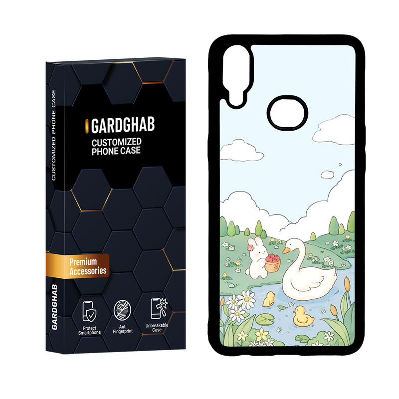کاور گارد قاب مدل دورژله ای فانتزی مناسب برای گوشی موبایل سامسونگ Galaxy A10s