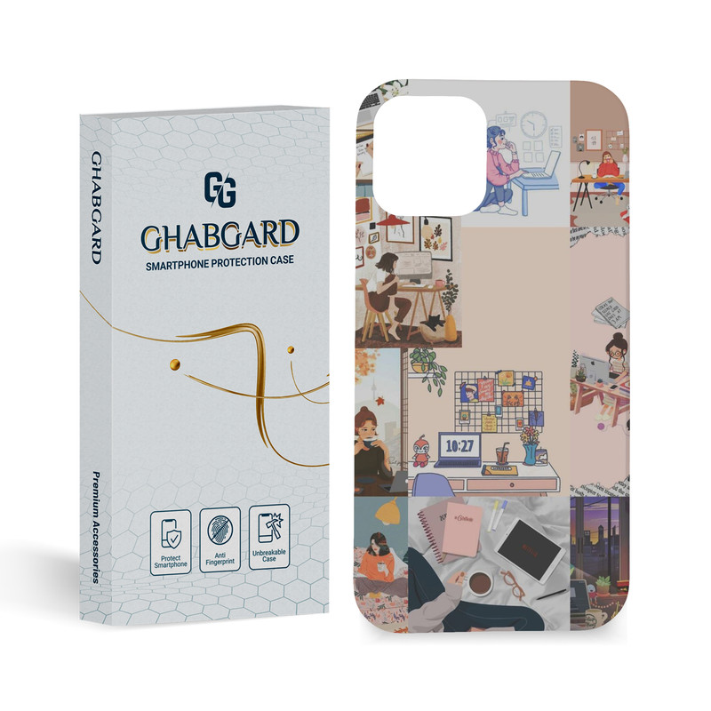کاور قاب گارد مدل دخترانه مناسب برای گوشی موبایل اپل  iPhone 12 / 12 Pro