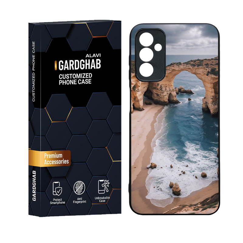 کاور گارد قاب علوی مدل دورژله ای منظره و طبیعت مناسب برای گوشی موبایل سامسونگ Galaxy M13 4G
