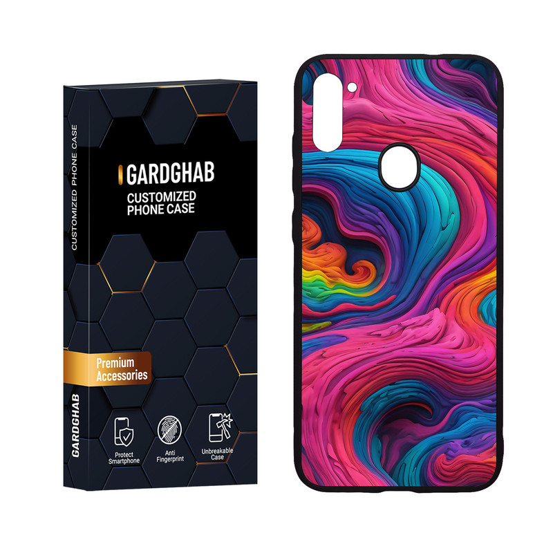 کاور گارد قاب مدل پشت گلس ساده مناسب برای گوشی موبایل سامسونگ Galaxy A11 / M11