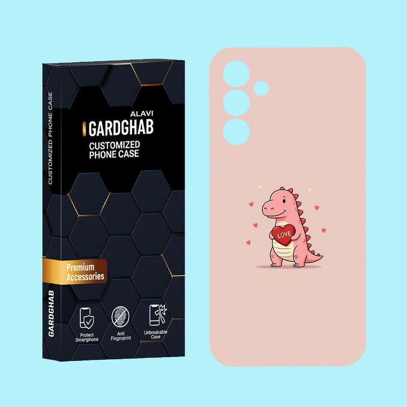 کاور گارد قاب علوی مدل عاشقانه مناسب برای گوشی موبایل سامسونگ Galaxy F15 5G