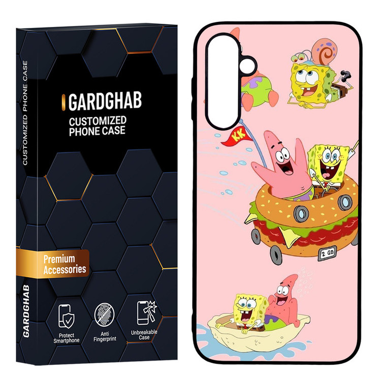 کاور گارد قاب مدل پشت گلس فانتزی مناسب برای گوشی موبایل سامسونگ Galaxy A24
