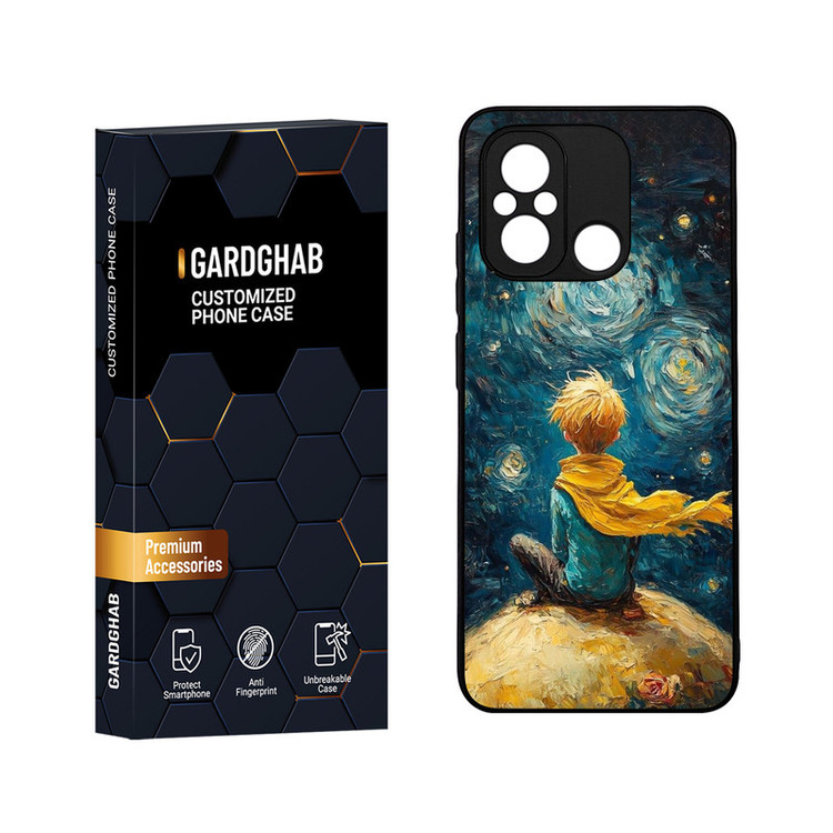 کاور گارد قاب مدل دورژله ای هنری مناسب برای گوشی موبایل شیائومی Poco C55 / Redmi 12c