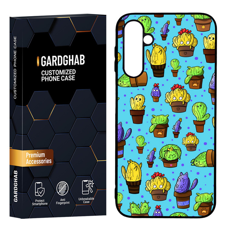 کاور گارد قاب مدل پشت گلس فانتزی مناسب برای گوشی موبایل سامسونگ Galaxy A24