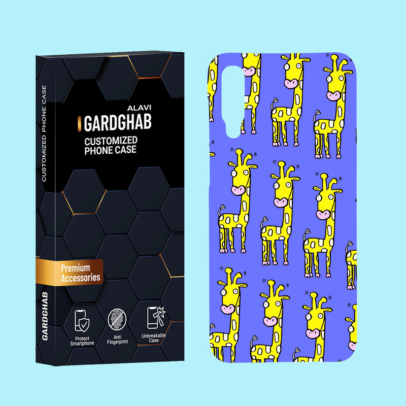 کاور گارد قاب علوی مدل پترن فانتزی مناسب برای گوشی موبایل سامسونگ Galaxy A50 / A50s / A30s