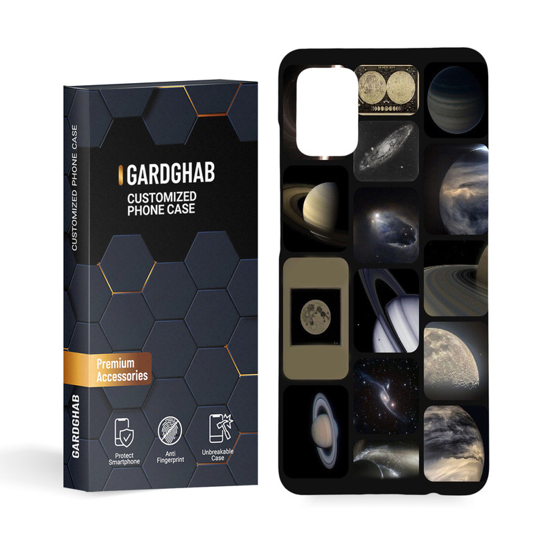 کاور گارد قاب مدل کهکشان مناسب برای گوشی موبایل سامسونگ  Galaxy A51